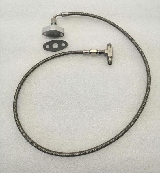 Ölzulaufleitung VR6 R32 Turbo Anschluss am Ölfiltergehäuse Garrett / Pulsar GT40 GT42 GTX40 GTX42 Turbobandit